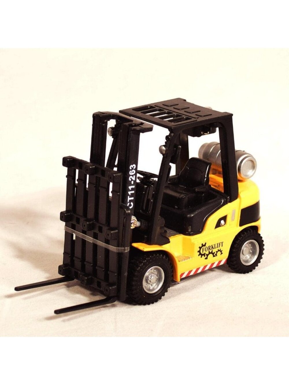 Realistic Diecast Forklift Model - Collectible Toy, Perfect for Display & Play